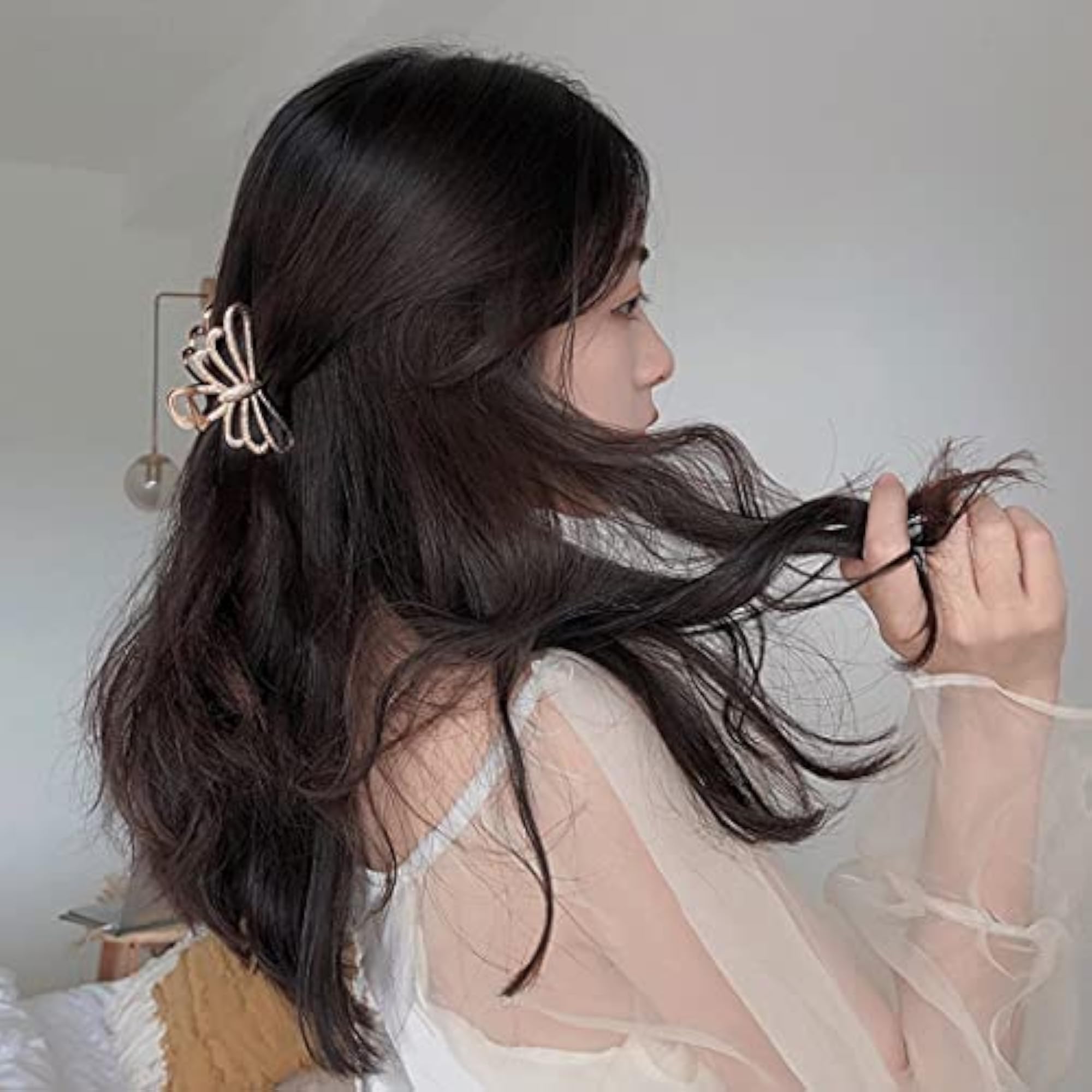 Elegant Retro Nonslip Hair Claw Clips Large 5PCS Set